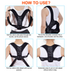 Posture Corrector Upper Back Shoulder Brace