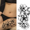 TempTattz Waterproof Tattoos - Flower Rose Moon Butterfly Snake - 205x95mm ⭐⭐⭐⭐⭐