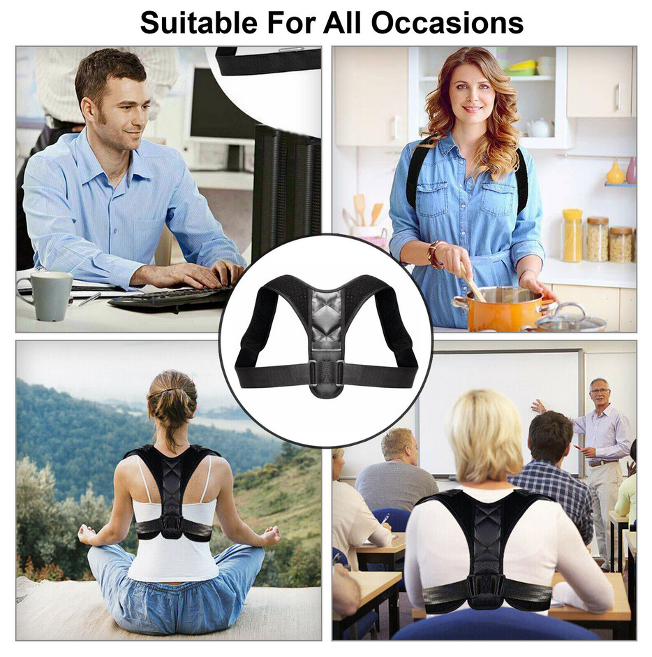 Posture Corrector Upper Back Shoulder Brace