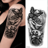 TempTattz Waterproof Tattoos - Flower Rose Moon Butterfly Snake - 205x95mm ⭐⭐⭐⭐⭐