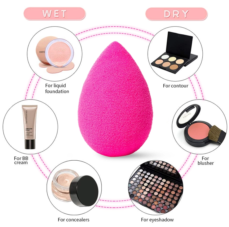 Makeup Applicator Beauty Blender Sponge - Pink