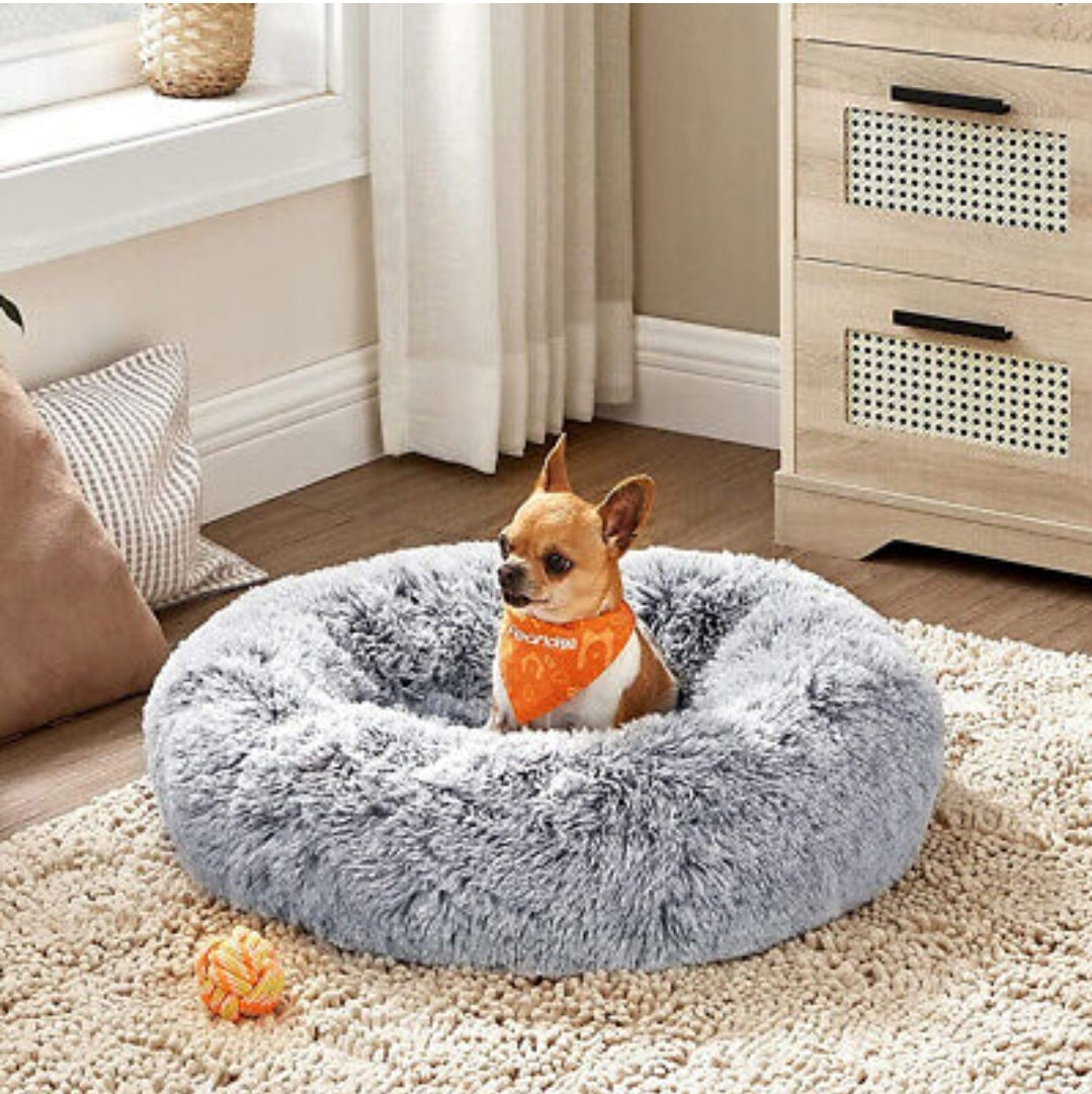 Pet Beds: Dog Cat Bed Calming Warm Cozy and Comfy