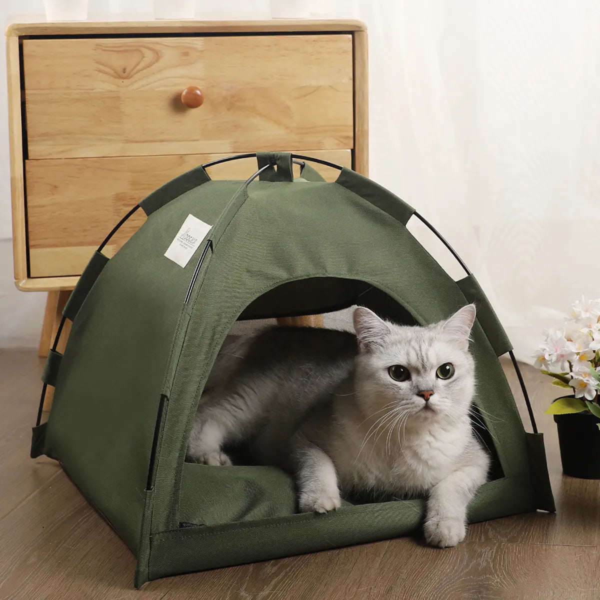 Cat Dog Tent Pet Bed