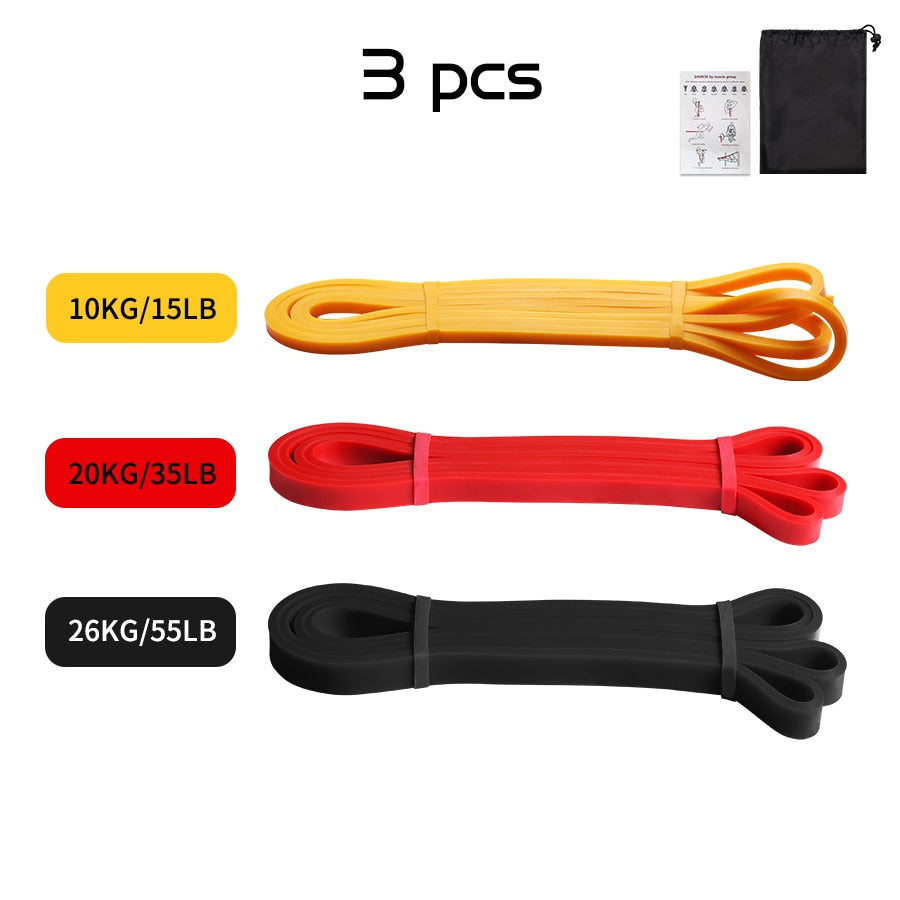 Heavy Duty Latex Gym Resistance Bands