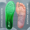 Orthopedic Sport Insoles: Breathable PU Feet Sole Pad for Men & Women, Shock Absorption & Arch Support for Running Shoes