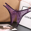 Sexy Lingerie - Women's Panties Crotchless Transparent G-strings