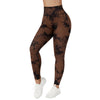 Seamless High Waist Tie Dye Legging Scrunch Butt Sports Gym Yoga Tights Woman