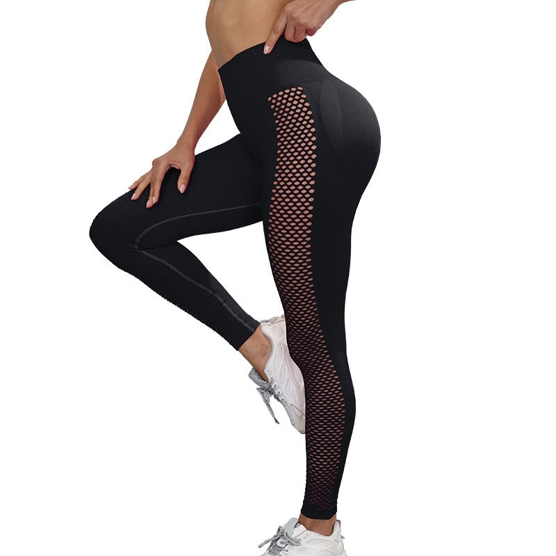 Leggings Yoga Gym Pants: High Waist Scrunch Butt