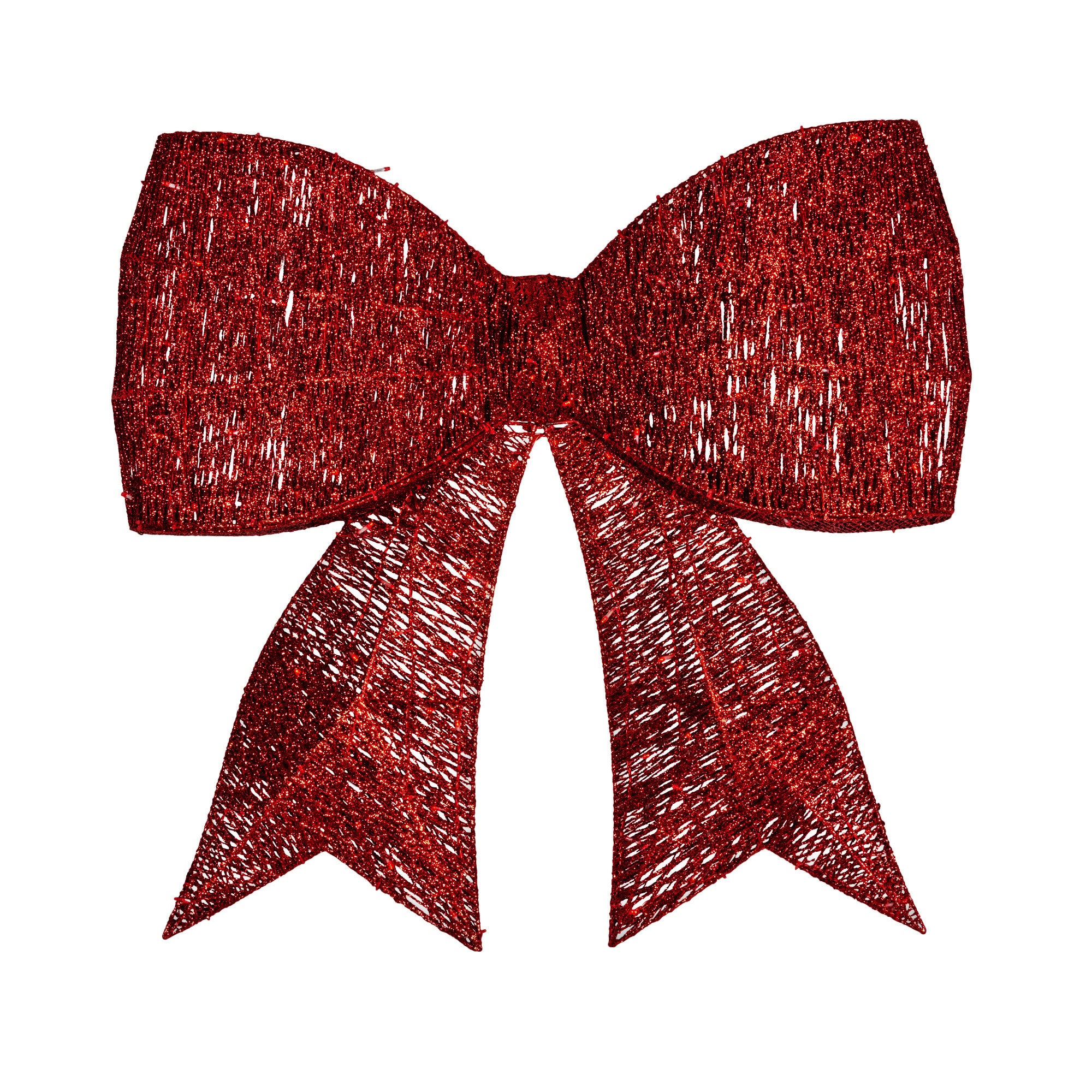 Christabelle 91cm Christmas Display Bow With Led And Twinkle Lights Festive Decoration
