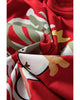Red Christmas Tree Snowman Printed Crewneck T Shirt - 2XL