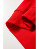 Red Sequin Christmas Tree Graphic Drop Shoulder Sweatshirt - M