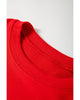 Red Sequin Christmas Tree Graphic Drop Shoulder Sweatshirt - M