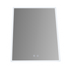 Smart Mirror Bathroom Vanity LED Lighted Wall Mirror 800x600mm