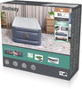 Bestway 1.91m x 97m x 51cm Tritech Air Inflatable Mattress Twin Built-in AC Pump