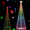 1.8M Christmas Tree 265 LED RGB Fairy Lights Jingle Jollys