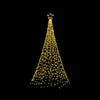 Jingle Jollys Solar Christmas Tree 2.1m 320 LED Net Lights Xmas Trees Decoration