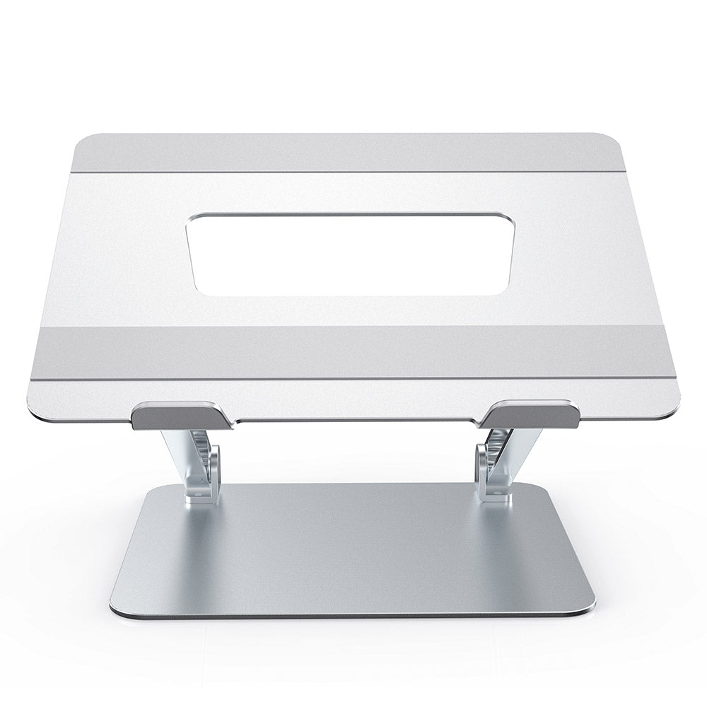 Folding lifting aluminum alloy laptop stand