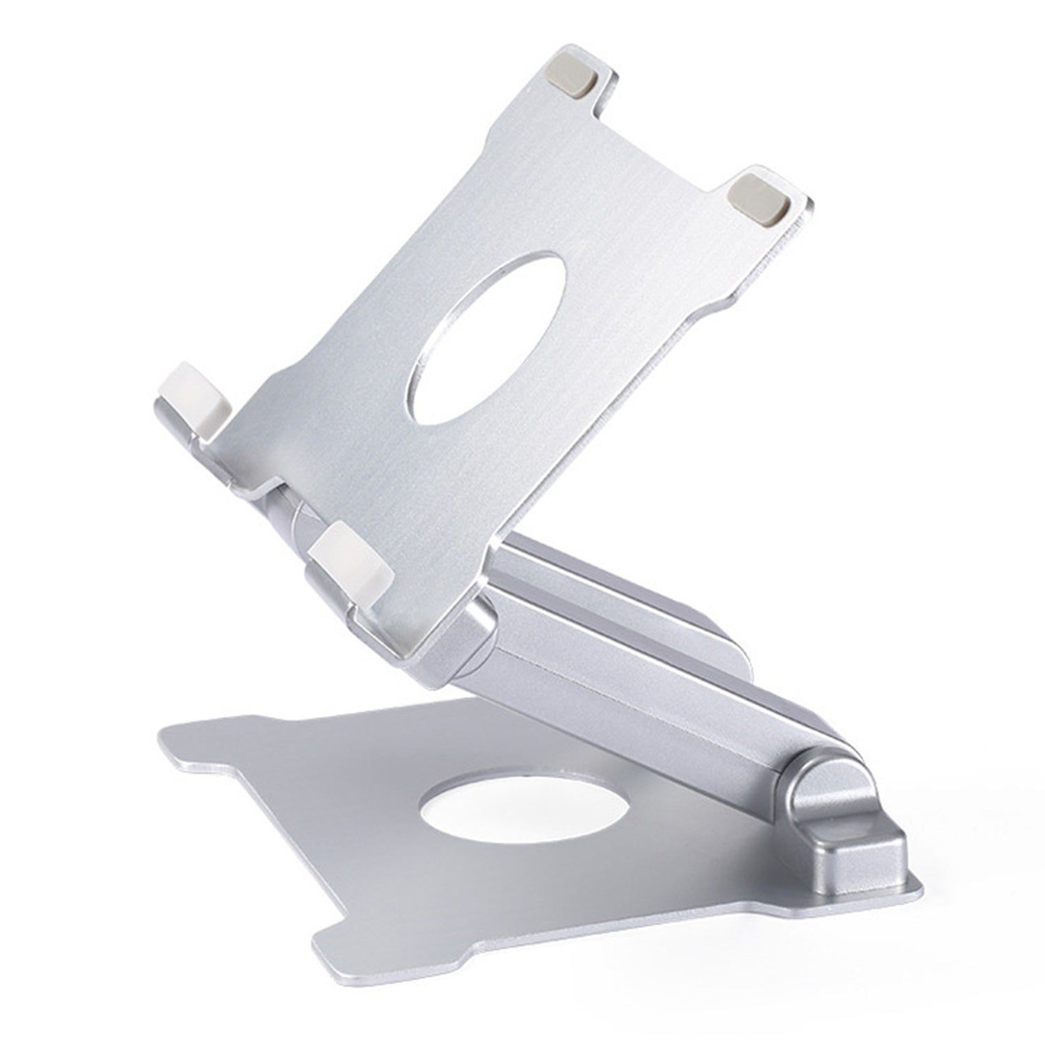 Folding lifting aluminum alloy laptop stand