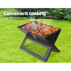 Grillz Notebook Portable Charcoal BBQ Grill