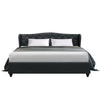 Artiss Pier Bed Frame Fabric - Charcoal King