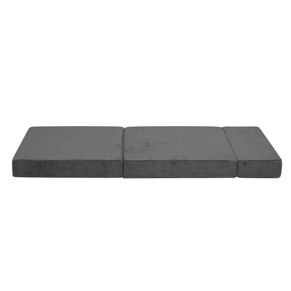 Folding Foam Portable Mattress Grey