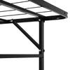 Artiss Folding Queen Metal Bed Frame - Black