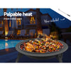 Fire Pit BBQ Charcoal Grill Smoker Portable Outdoor Camping Garden Pits 30