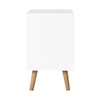 Bedside Tables Drawers Side Table Nightstand White Storage Cabinet Wood