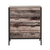 Chest of Drawers Tallboy Dresser Storage Cabinet Industrial Rustic