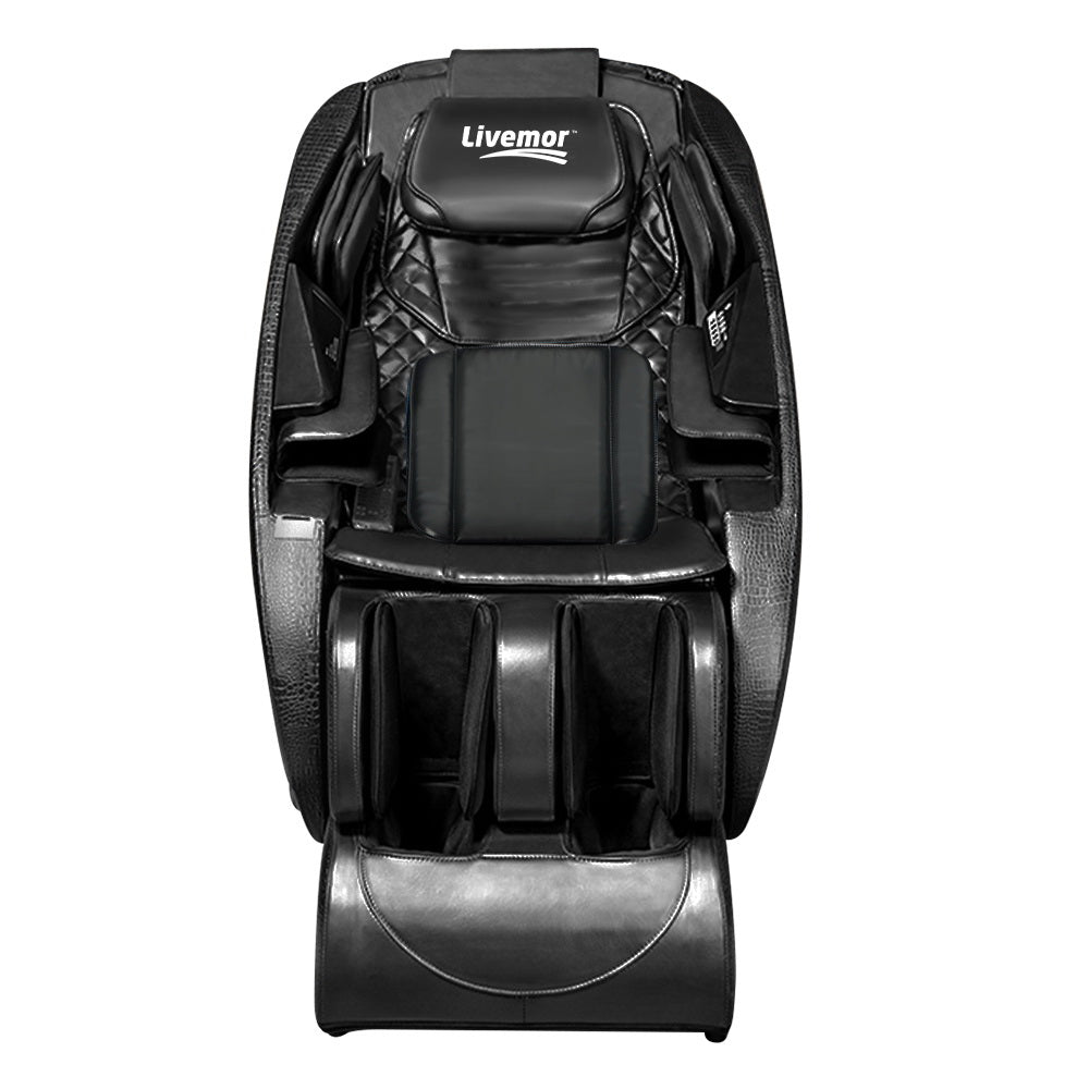 Massage Chair Zero Gravity Electric Massage Recliner Chair Deluxe Black