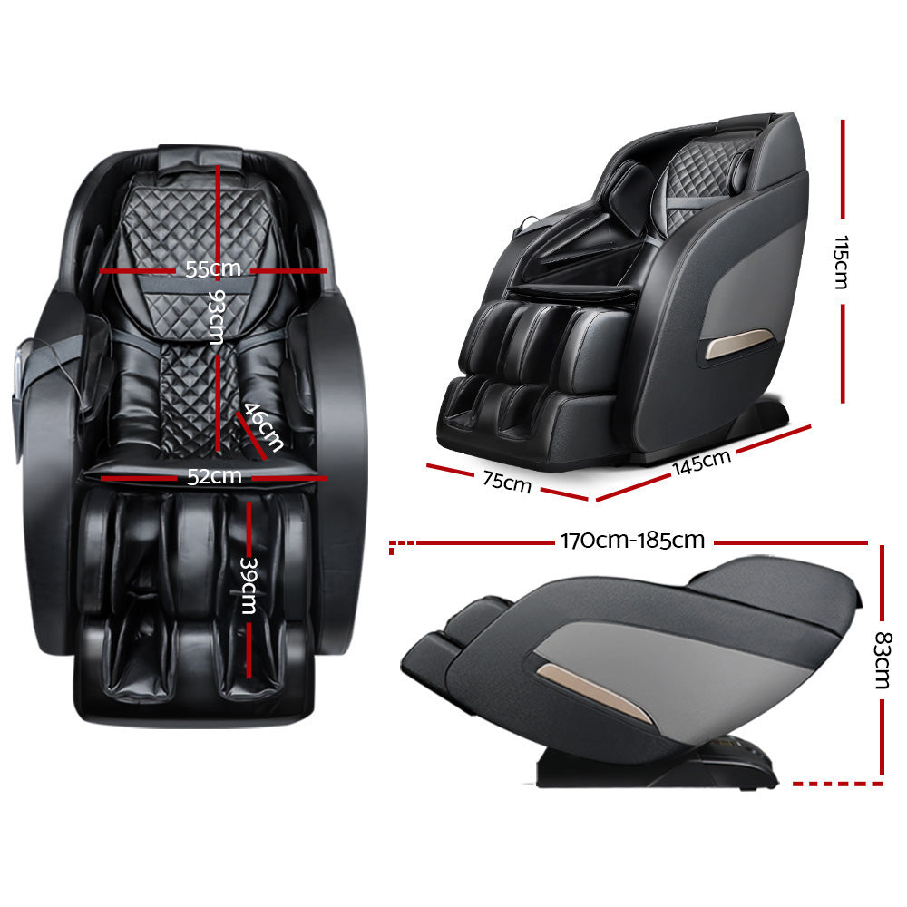 Electric Massage Chair Zero Gravity Recliner Shiatsu Heating Massager