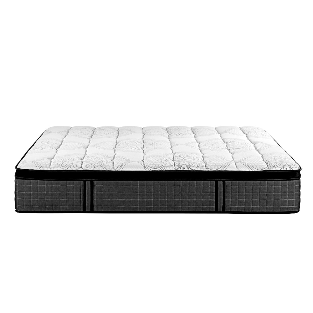 Mattress 9 Zone Pocket Spring Latex Foam Medium Firm 34cm - Double