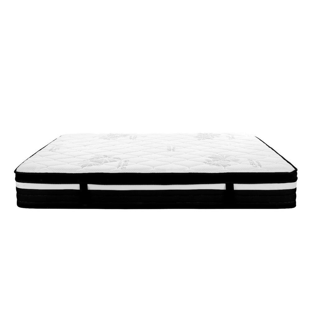 Mattress 7 Zone Euro Top Pocket Spring Foam 28cm - Extra Firm - King