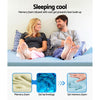 Giselle Bedding Memory Foam Mattress Topper Cool Gel 8cm Double