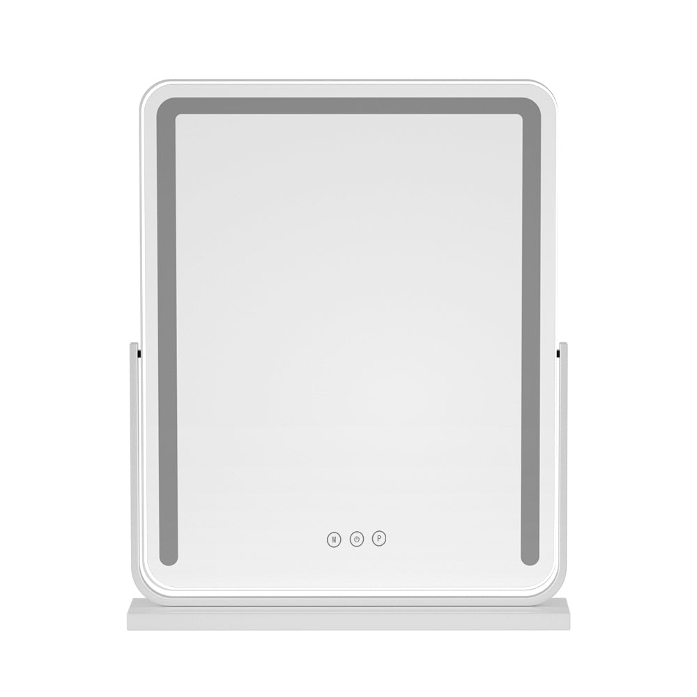 Makeup Mirror with Lights Hollywood Vanity LED Mirrors White 40X50CM