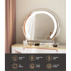 Hollywood Makeup Mirror with LED Lighted Vanity Dimmable Metal 50X45CM