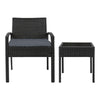 Gardeon 3-piece Outdoor Set - Black