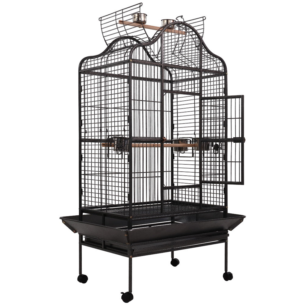 Bird Cage Pet Cages Aviary 168CM Large Travel Stand Budgie Parrot Toys