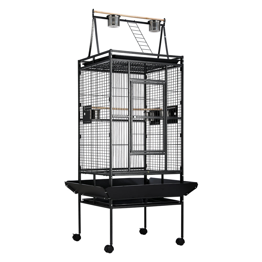 Bird Cage Pet Cages Aviary 173CM Large Travel Stand Budgie Parrot Toys