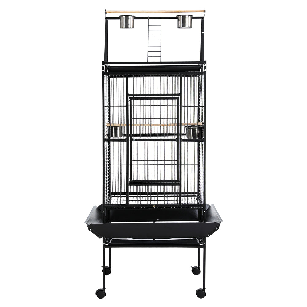 Bird Cage Pet Cages Aviary 173CM Large Travel Stand Budgie Parrot Toys