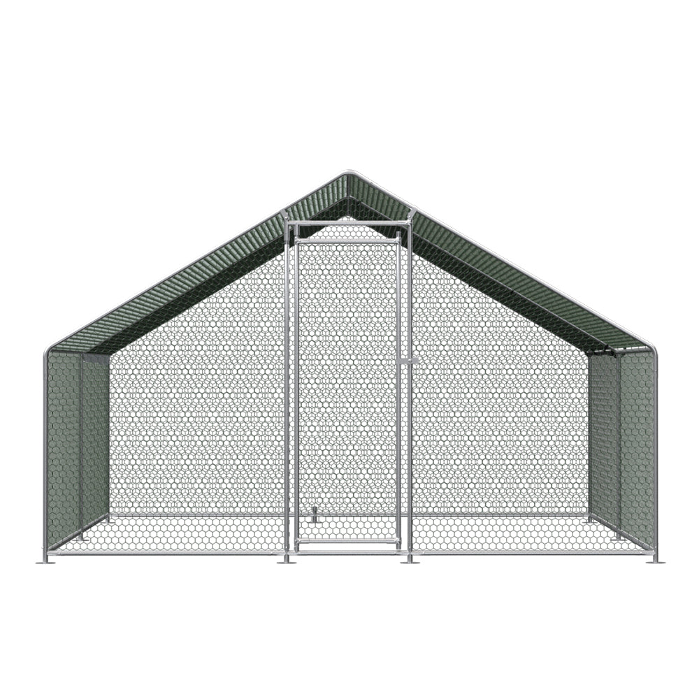 Chicken Coop Cage Run Rabbit Hutch Large Walk In Hen House Cover 3x4x2m