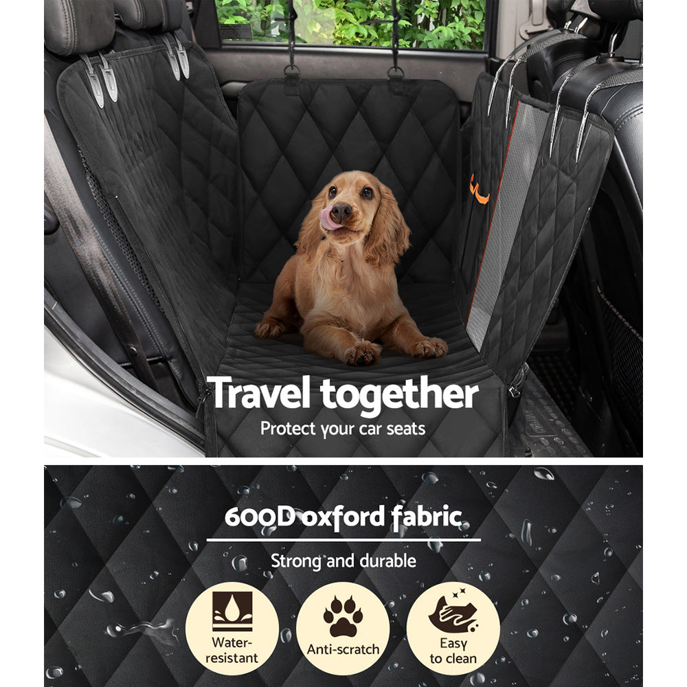 132cm X 140cm - Pet Car Seat Cover Dog Protector Hammock Back Waterproof Belt Non Slip Mat