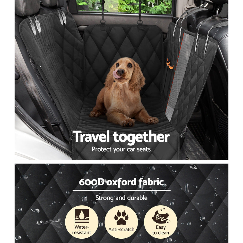 137cm X 147cm - Pet Car Seat Cover Dog Hammock Protector Back Waterproof Belt Non Slip Mat