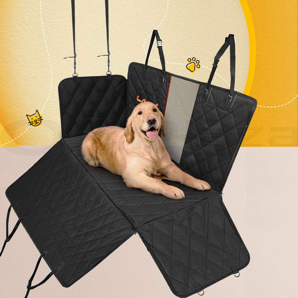 137cm X 147cm - Pet Car Seat Cover Dog Hammock Protector Back Waterproof Belt Non Slip Mat