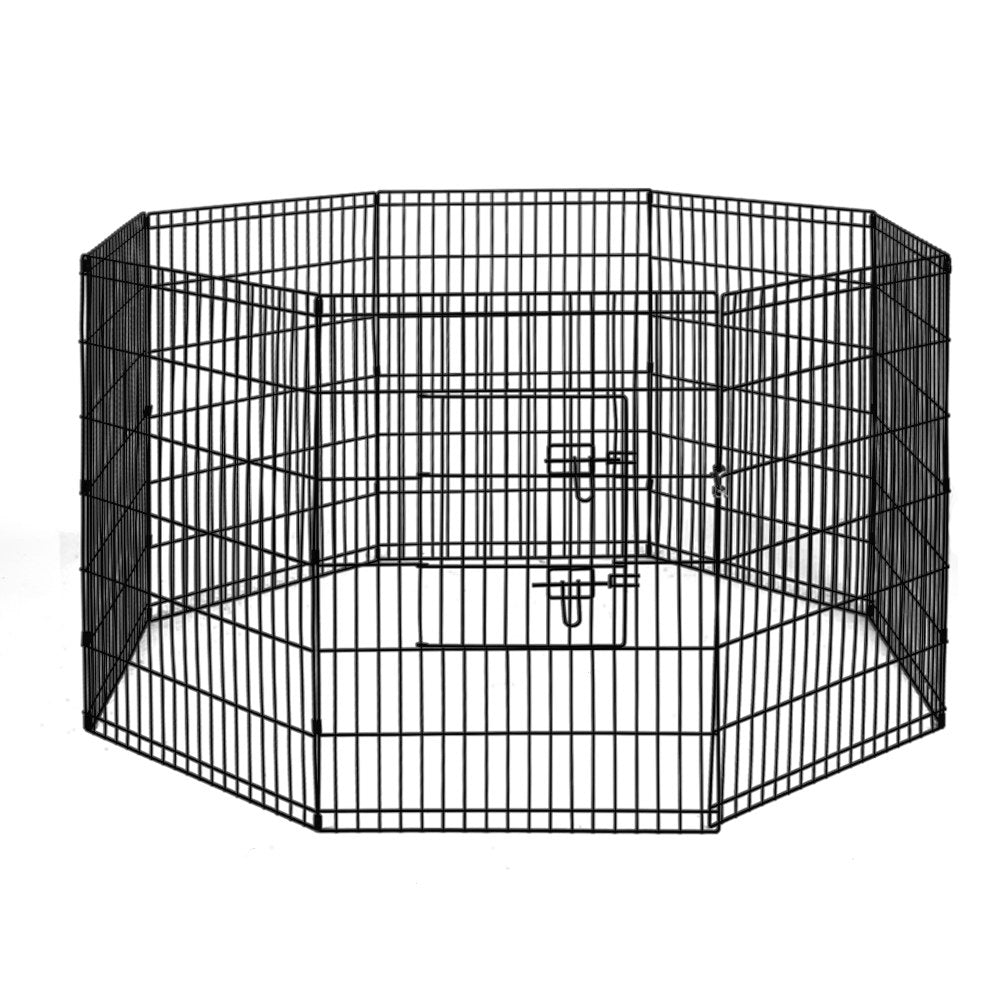 Pet Cage Dog Playpen 36" 8 Panel Puppy Exercise Cage Enclosure Fence