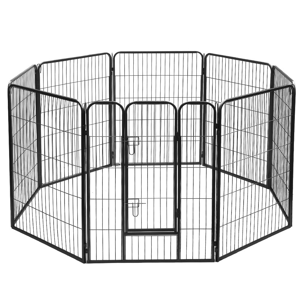 Pet Cage Playpen Dog Playpen 40" 8 Panel Puppy Enclosure Fence Cage