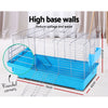 Rabbit Cage Hutch Cages Indoor Hamster Enclosure Carrier Bunny Blue