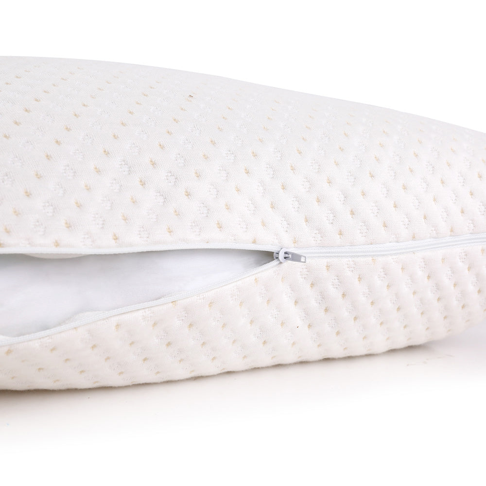 Giselle Bedding Set of 2 Single Bamboo Memory Foam Pillow