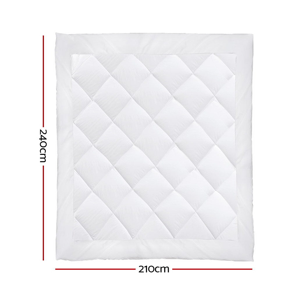 Bamboo Microfiber Quilt 400GSM - King