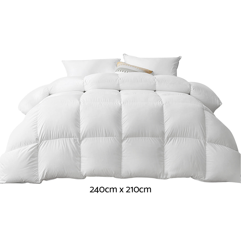 Goose Down Feather Quilt 700GSM - King